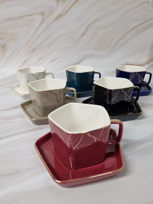 Tasses à café Lightning, multicolor
