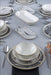 Service de table Ahenk, 6 personnes, 27 pièces