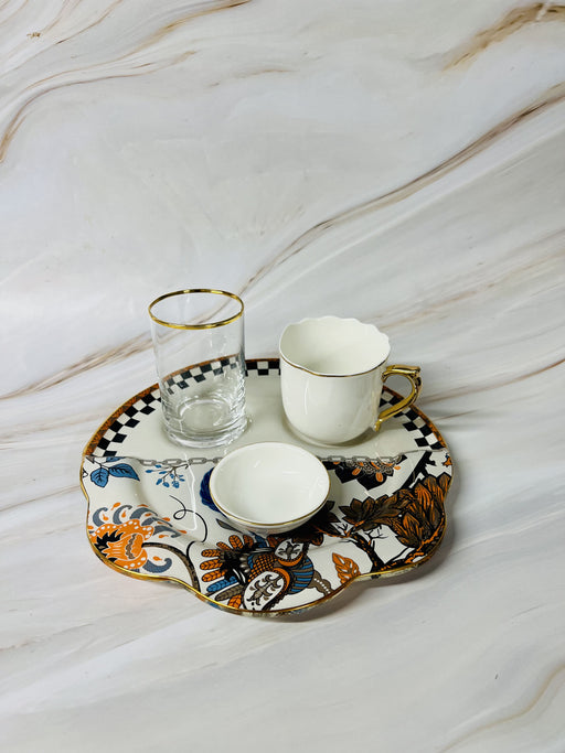 Set tasse à café Damier
