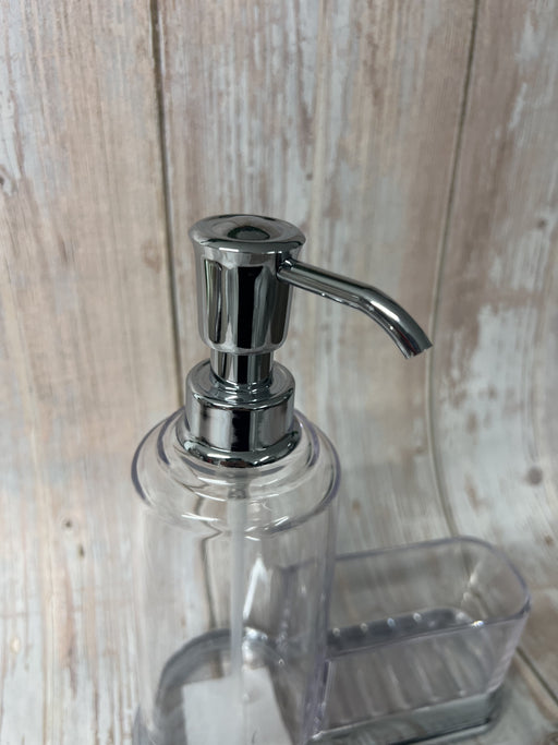 Distributeur de liquide vaisselle, Perotti argent