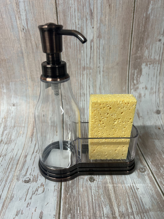 Distributeur de liquide vaisselle, Perotti bronze
