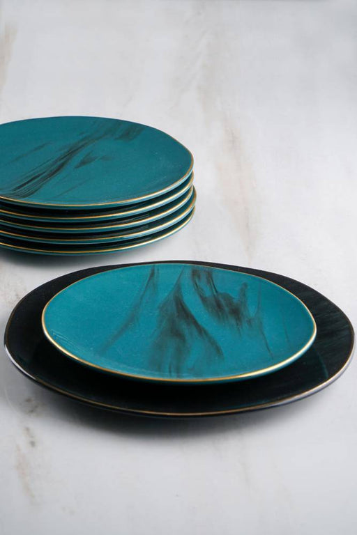 Lot de 7 assiettes Hazan