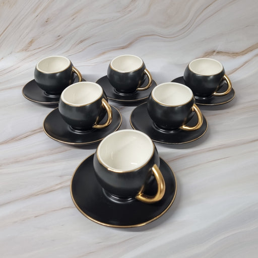 Tasse à café Leora noir