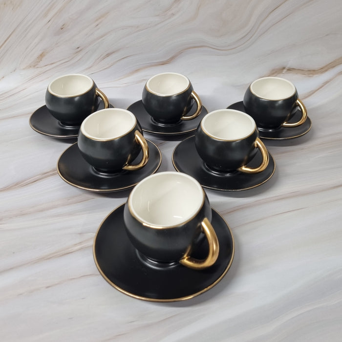 Tasse à café Leora noir