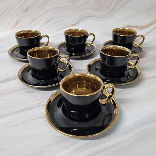 Tasse à café Ocean Saul noir