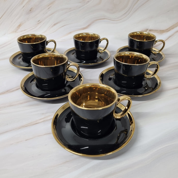 Tasse à café Ocean Saul noir