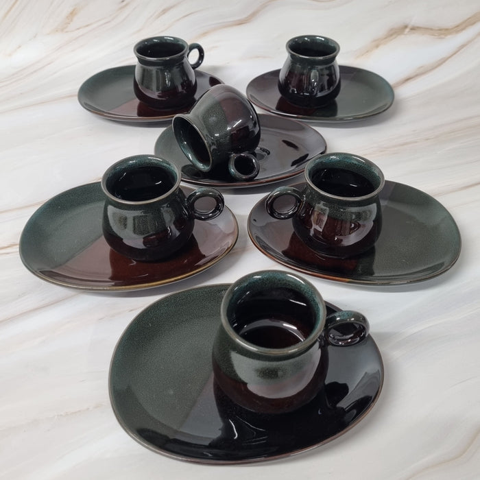 Tasse à café Color marron 