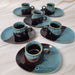 Tasse à café Color turquoise 