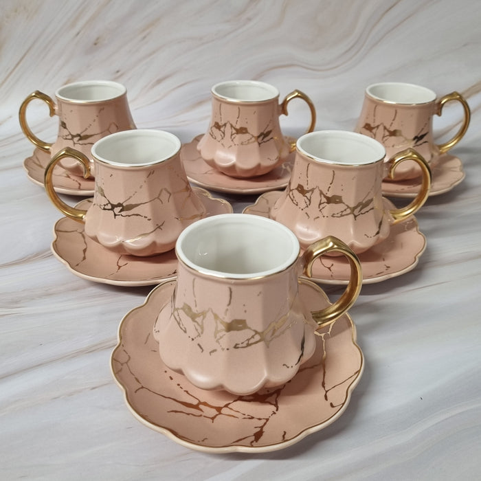 Tasse à café Selina rose