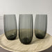 Verre à eau noir