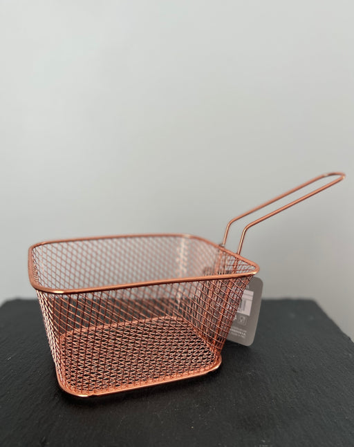 Paniers à frites cuivré, par 4