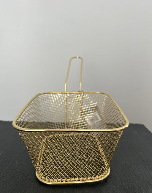 Paniers à frites doré, par 4