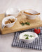 Coupelle porcelaine bateau, 12x4x7,5 cm 