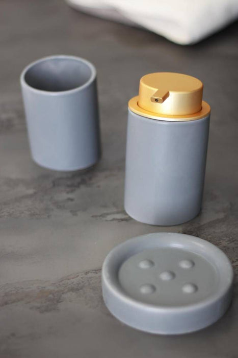 Set salle de bain Fresh gris