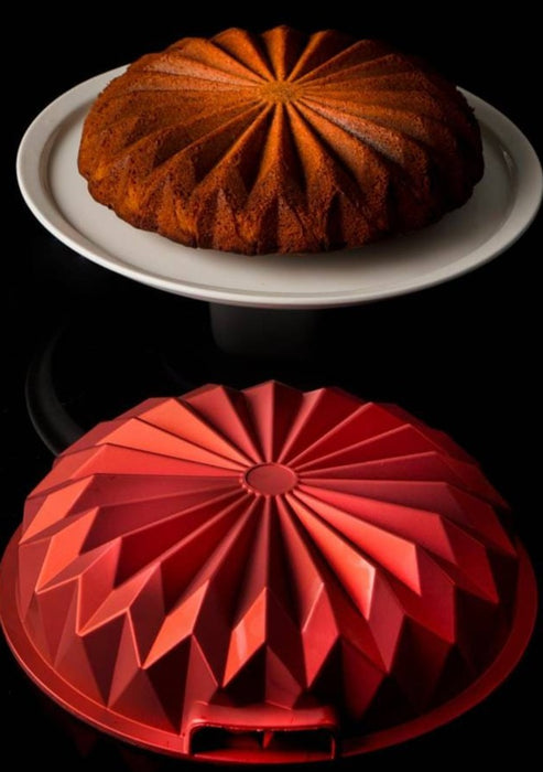 Moule à cake Motto rouge