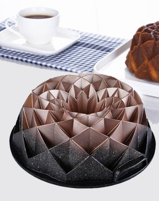 Moule à cake Diamond rose
